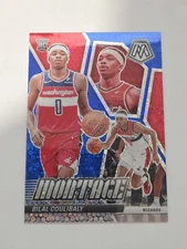 BILAL COULIBALY 2023-24 PANINI MOSAIC #21 MONTAGE FAST BREAK BLUE RC /85