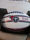 Tennessee Titans Logo Stadium Autograph Football 1999 AFC Champions Full Size