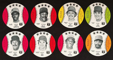 1981 MSA/Peter Pan Sunbeam Bakery Mini Discs MLB Baseball Compete Set of 32