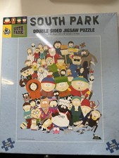Image of South Park 1999 Comedy Central Double Sided Jigsaw Puzzle 1000pc New Old Stock