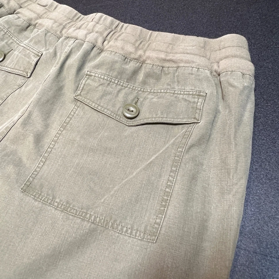 Cabi Womens Size L Joggers Pants Large Olive Green Drawstring Casual Utility - Image 3 of 4