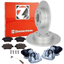 ZIMMERMANN Bremsscheiben 276mm Beläge Bremssattel Hinten für MERCEDES W176 W246 ZIMMERMANN Bremsscheiben 276mm Beläge Bremssattel Hinten für MERCEDES W176 W246