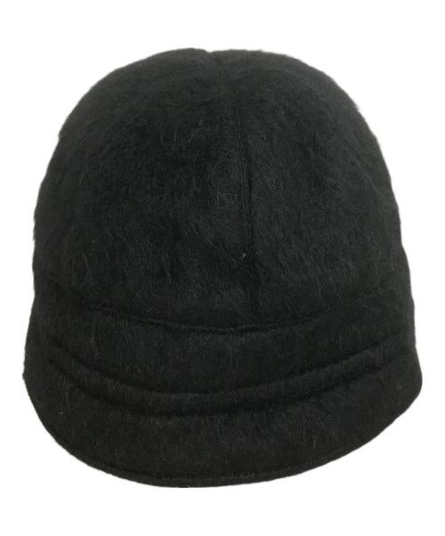 kijima takayuki MOHAIR SILK SHAGGY SAILOR HAT black 232816