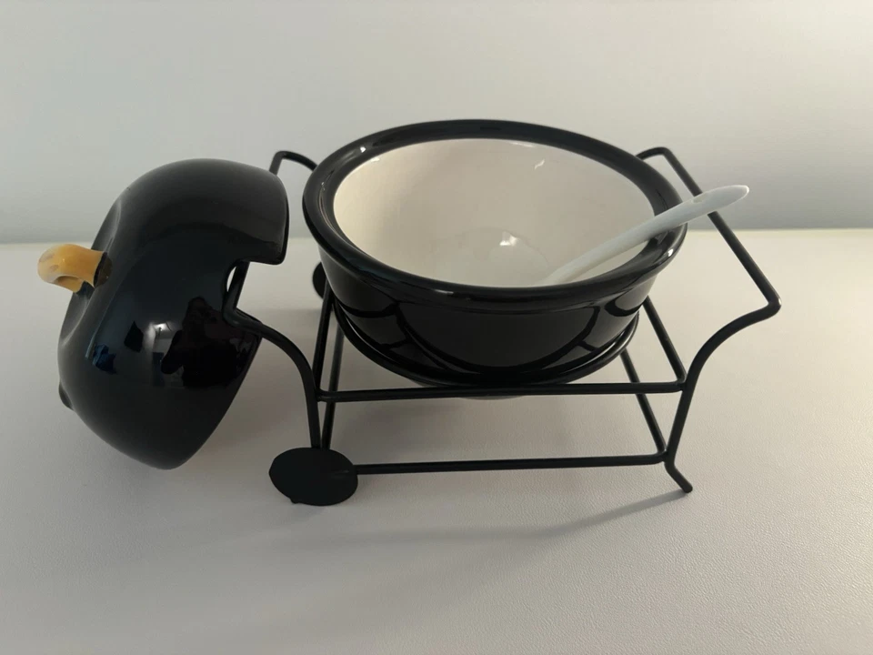 New Pier 1 Imports BBQ grill server for sauces & condiments $48 - with spoon! - Image 2 of 4