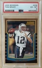 2000 BOWMAN TOM BRADY #236 ROOKIE RC PSA 6 HOF