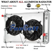 3row Radiator Shroud Fan For 1982-1992 Chevy Camaro Pontiac Firebird Cc951
