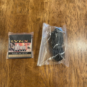 Atari Lynx Model PAG-0201 Hand Held Gaming Console with Game - INOP