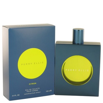 Perry Ellis Citron 3.4 oz Eau De Toilette Spray by Perry Ellis for Men