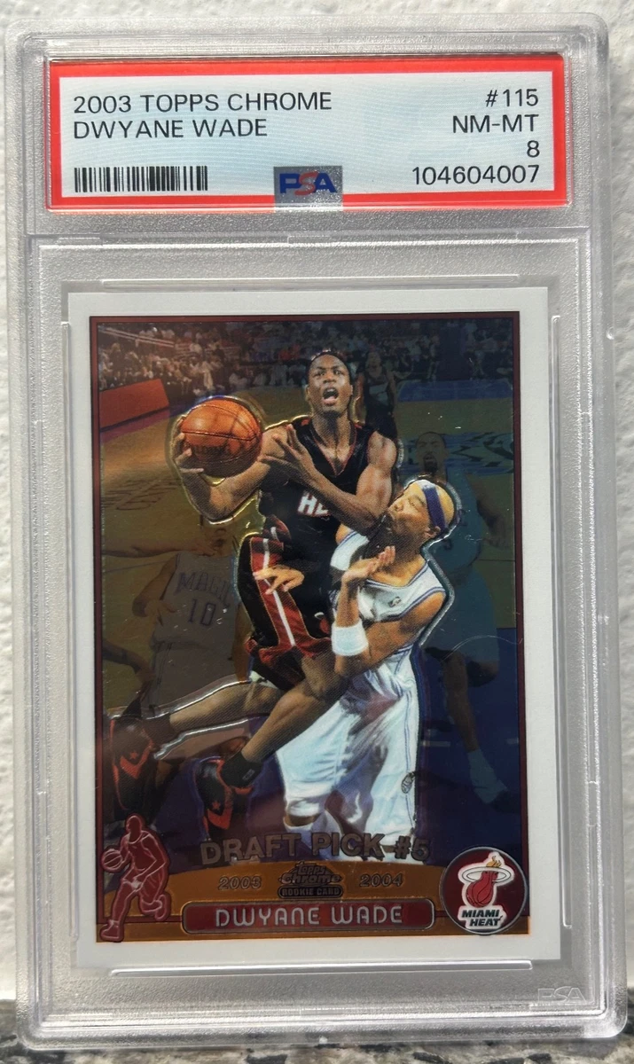Topps Dwyane Wade Basketball Rookie Sports Trading Cards