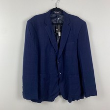 Paul Jones Linen Blend Blazer Jacket Mens Lar...