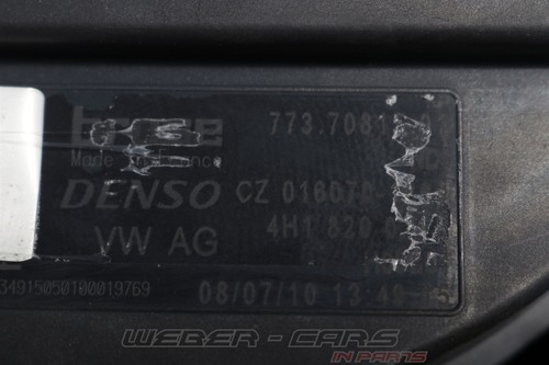 4H1820021B Klimaanlage Gebläse Gebläsekasten vorne OEM Audi A8 S8 4H - Afbeelding 9 van 10