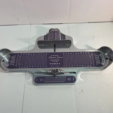 Genuine Brannock Device Women's Shoe Sizer Width Arch Foot Measurement Tool