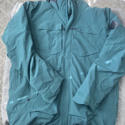 Salomon Stance Teal Shell Jacket Size Men's XXLarge MSRP $450
