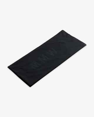NEU Nike x MMW Matthew M. Williams schwarz Logo Strick Yoga Decke Überwurf Handtuch RAR
