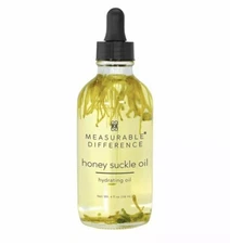 MEASURABLE DIFFERENCE Honey Suckle Hydrating Body Oil 4 oz.