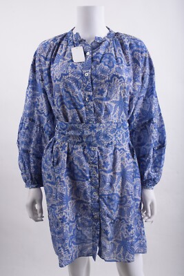 chufy pia mini dress CHUFY Pia Voile Mini Dress In Hauapi Ice