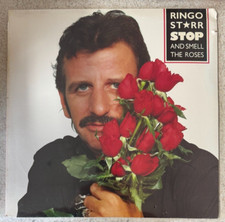 Ringo Starr Stop and Smell The Roses Vinyl Album USA 1981 Pressing Sealed
