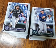 4/6 price cut save 50% 2022 Bowman Baseball Vets & Rookies 1-100 Pick your Card