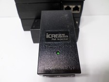  LOT OF 10 ICREATIN 48V POE Injector Adapter Power Supply10/100Mbps