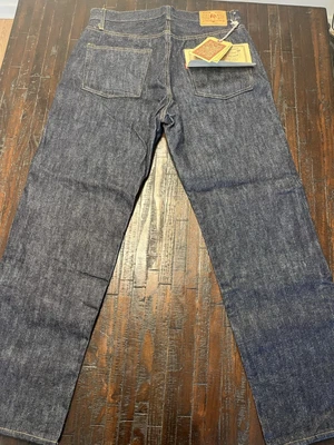 Bronson MFG - Postwar 1947 Levi’s 501 Repro Raw Selvedge Jeans - 34 New w/ Tags - Picture 5 of 15