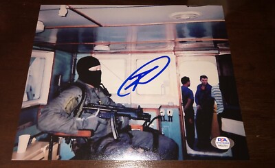 Robert Rob O'Neill US Navy Seal Team Six Bin Laden Signed 8x10 Photo PSA E5