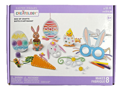 Creatology Easter Box Of Crafts Paper Craft Kit Makes 8 Crafts Age 3+ Holiday