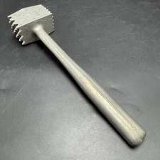 Vtg Tala Cast Aluminum Meat Tenderizer Hammer Mallet Coarse Fine England 8.1 oz