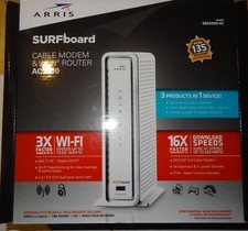 ARRIS SURFboard SBG6900AC Docsis 3.0 16x4 Cable Modem/ Wi-Fi AC1900 Router