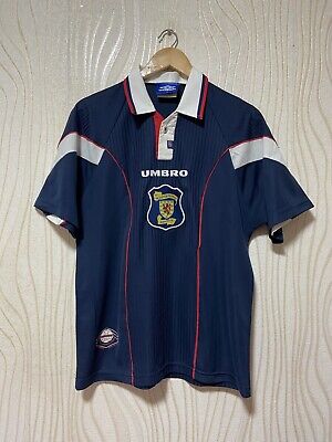 SCOTLAND 1996 1998 HOME FOOTBALL SHIRT SOCCER JERSEY UMBRO SCOTLAND 1996 1998 HOME FOOTBALL SHIRT SOCCER JERSEY UMBRO