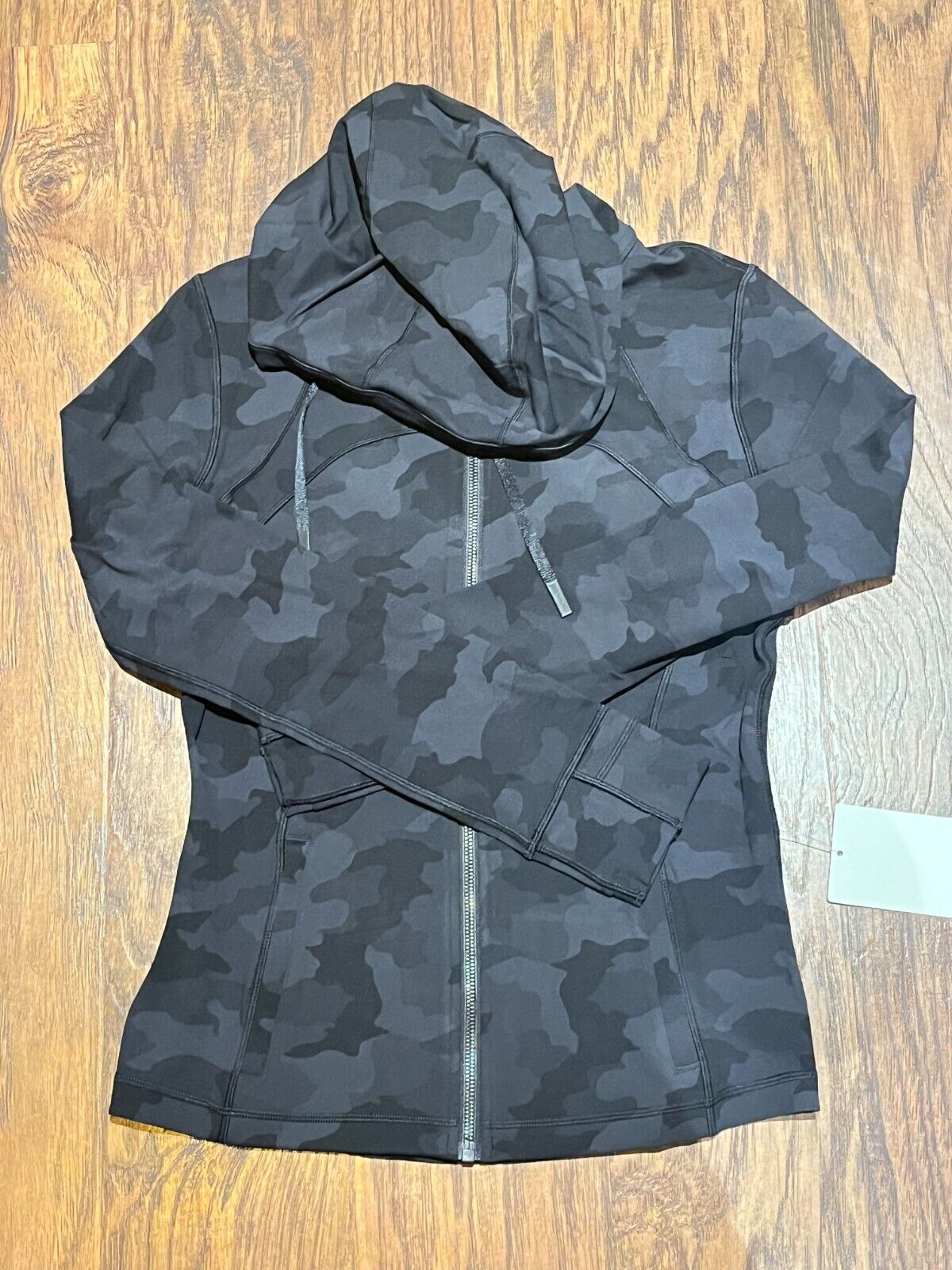 NEW Lululemon Hooded Define Jacket Mesh Vent Nulu 365 Camo Deep Coal 6-8-10