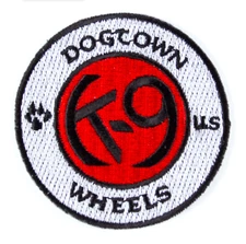 Dogtown K9 Wheels Skateboard Patch 2.5"