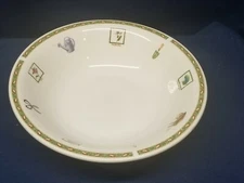 Vintage Gibson "Garden" Themed Round Serving Bowl Very Nice!