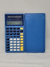 Texas Instruments Math Explorer Calculator with cover