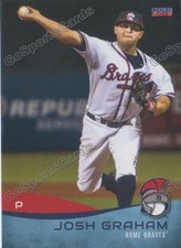 2016 Rome Braves Josh Graham RC Rookie Atlanta
