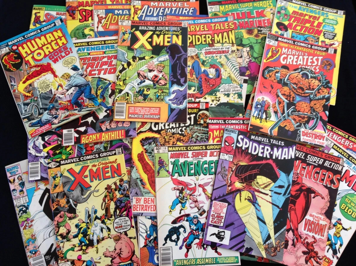 40x FORTY! Comic Book Mystery Blind Bags DC Comics, Marvel, Indie