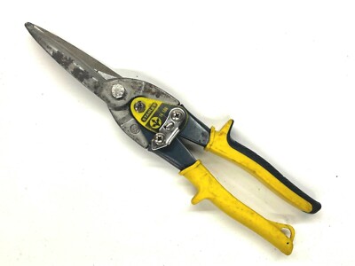 STANLEY TOOLS FAT MAX 11  STRAIGHT CUT UTILITY AVIATION TIN SNIPS, 14-566