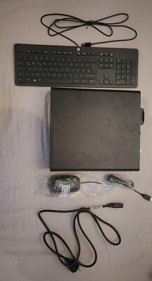 unbenutzter hp prodesk 600 g3 sff + hp tastatur + hp maus  