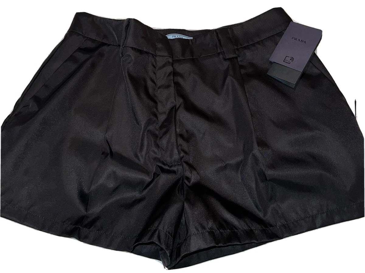 Brand New Trendy Stylish PRADA Re Nylon Shorts Black Size 46