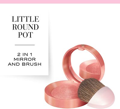 BOURJOIS ROUGE KLEINER RUNDER TOPF 16 LOVE STRUCK ROSE