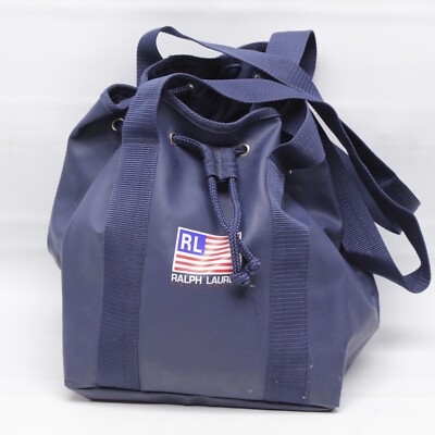 Ralph Lauren Polo Sport Bucket Bag Blue 