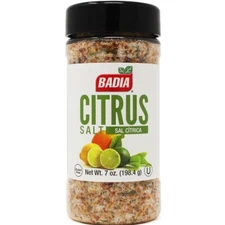 Badia Citrus Salt - 7 oz - Gluten-Free & Kosher (Pack of 3)