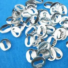 Wholesale 20PCS Jewelry Findings 925 Sterling Silver Oval Hallmark Tag Stamp 925