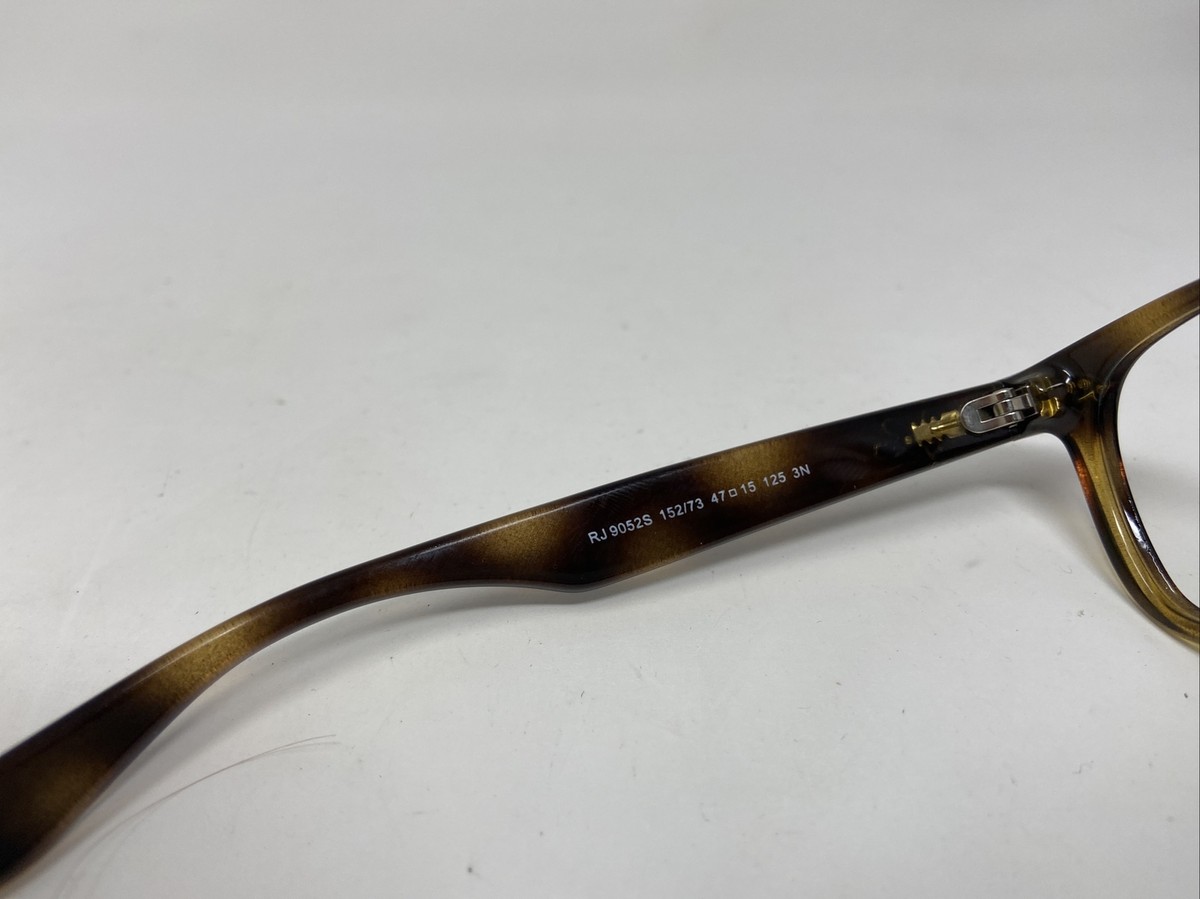 Ray Ban Jr Eyeglasses Frames RJ9052S 152/73 47-15-125 3N Tortoise Full Rim H4815 RJ9052S JUNIOR NEW WAYFARER Sunglasses - Ray-Ban Junior  main image 2