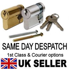 WICKES HENDERSON Euro Profile Cylinder LOCK 3 KEYS Garage Door Repair