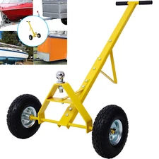 Trailer Dolly Mover Hitch for Boat Jet Ski Camper Hand Dolly w/ Pneumatic Tires