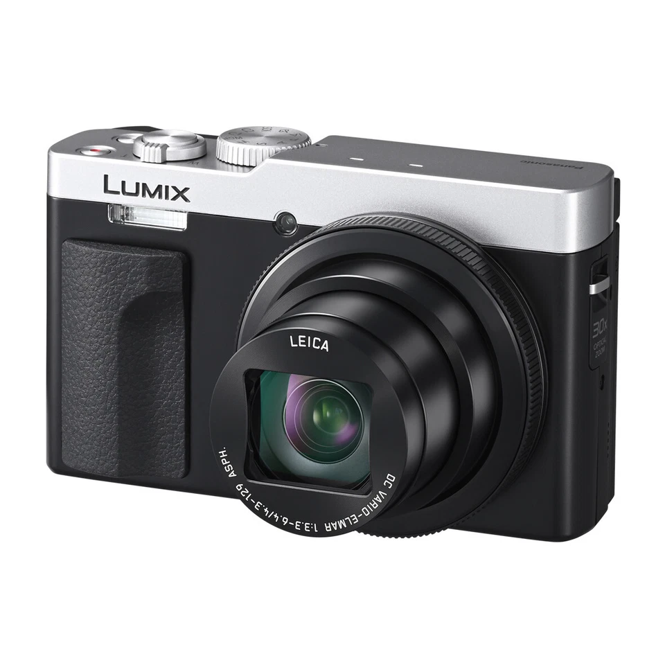 Panasonic LUMIX DC TZ 99 Digitalkamera Leica Zoom, Set mit 64 GB Transcend SDHC