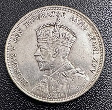 1935 AU/BU Canada Silver Dollar $1 Coin  -- Lustrous