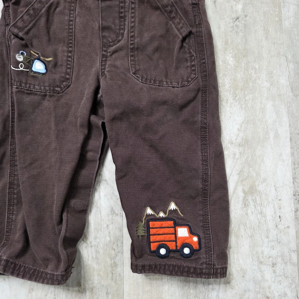 Mono Osh Kosh Bgosh Chaleco Algodón Talla 12 Meses Foto 2 de 4