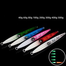 Esche da Pesca Jigging Jigging Piombo Metallo Caduta Passo Lento 40g-500g