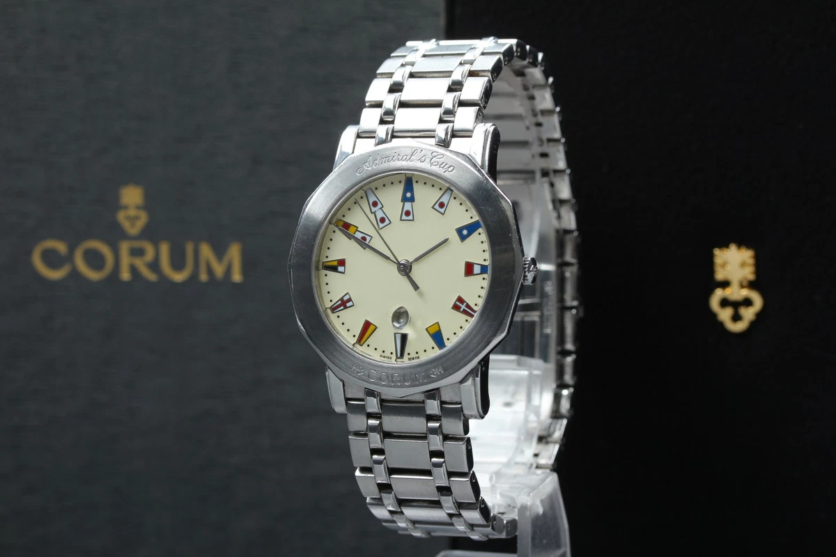 CORUM Admirals cup Watches 39.130.20.V585 IvoryDial Stainless Steel Quartz... Corum Admiral main image 2